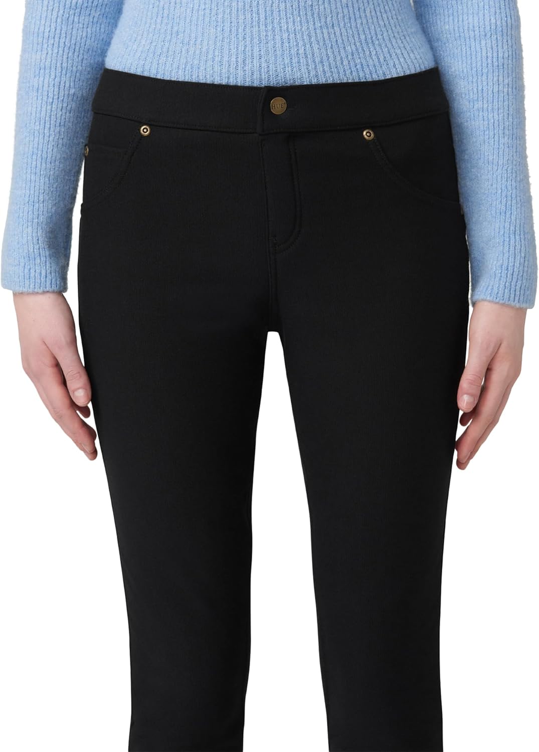 S HUE Women's Ultra Soft Fleece Lined Denim Leggings